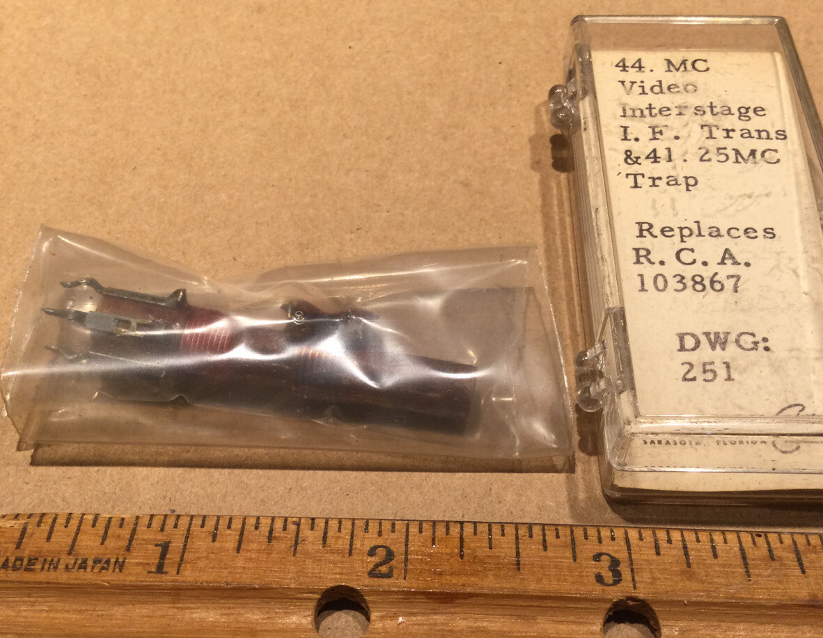 Workman TF286 44MC Video Inter IF Trans RCA 103867