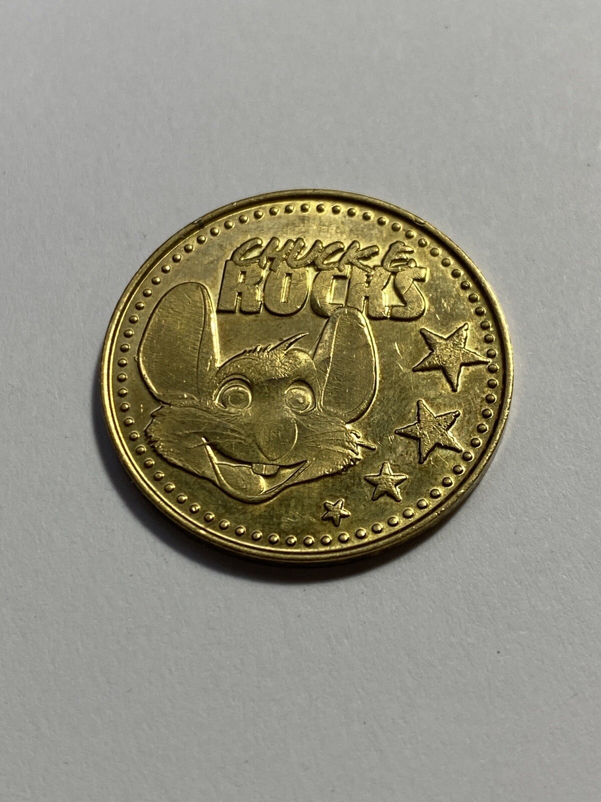 Chuck E. Cheese 2018 Token - Short Printed & HTF