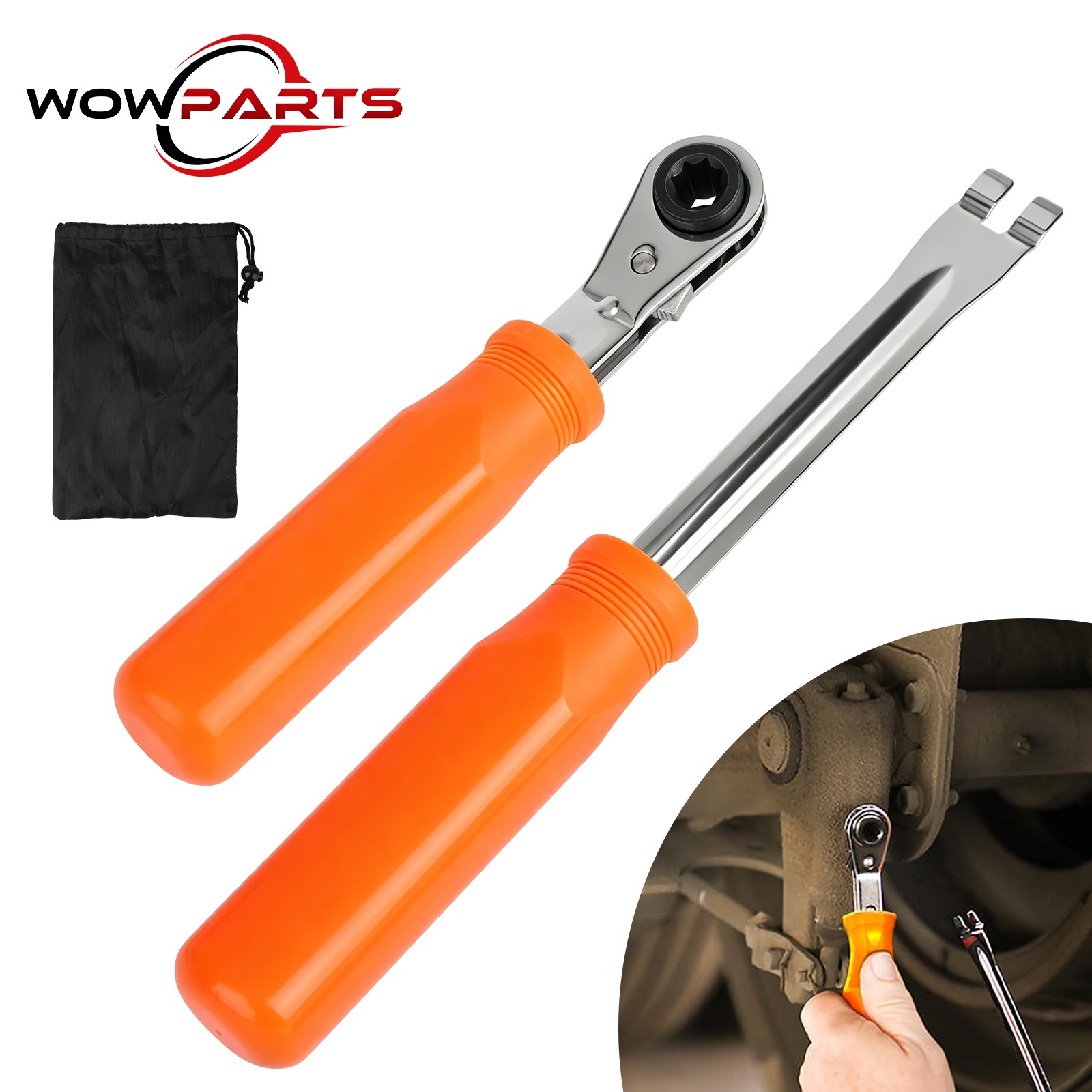 5/16" Automatic Slack Adjuster Release Hand Tool Set Adjust Ratchet Wrench Brake