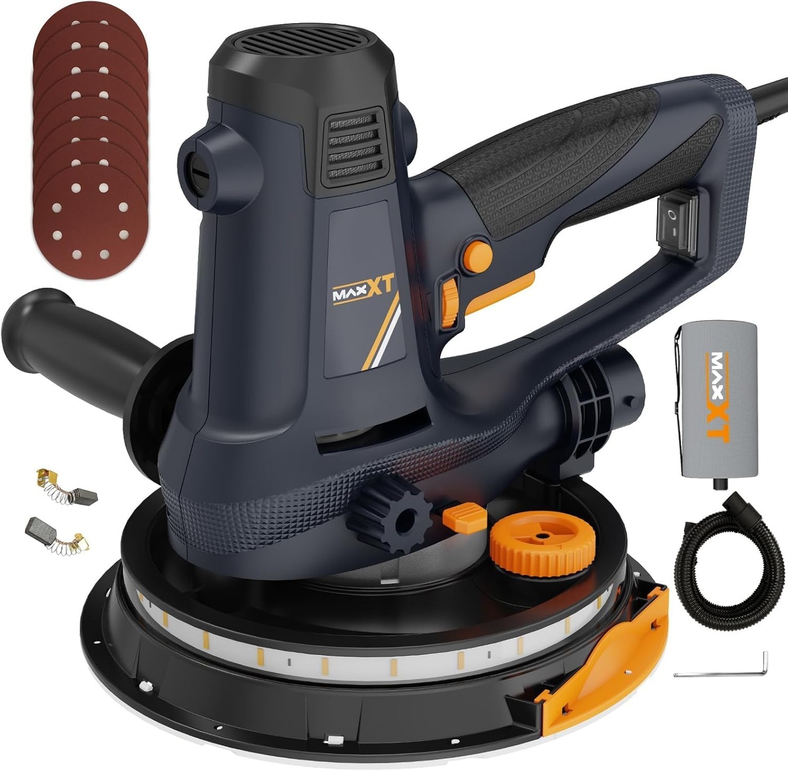 MAXXT Handheld Drywall Sander 810W, Electric Sander for Walls,Rough and fine ...