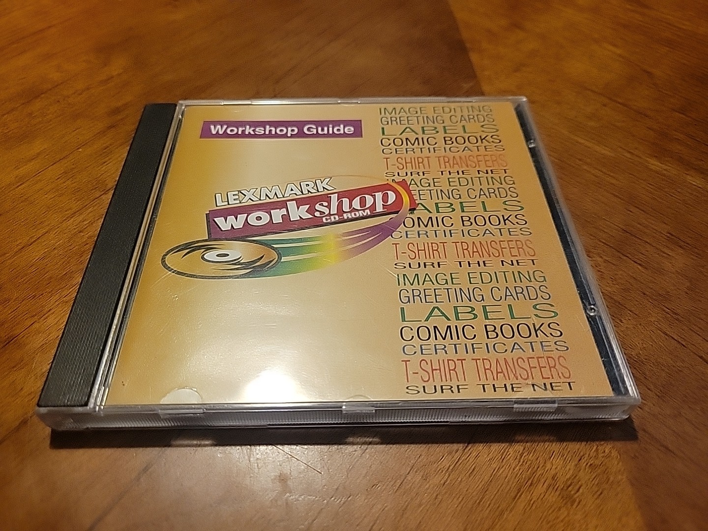 LexMark Workshop Guide - Labels, Images, Cards & More! CD Rom - PC Lex Mark