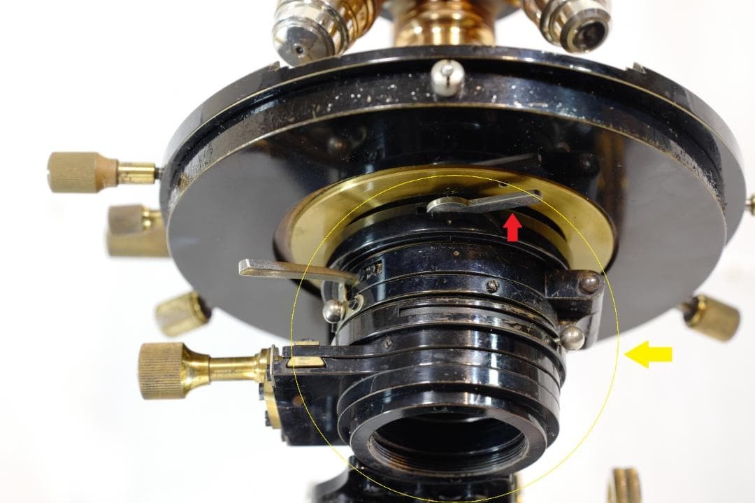 microscope antique collectible Ernst Leitz AABM microscope 1923 Flagship model