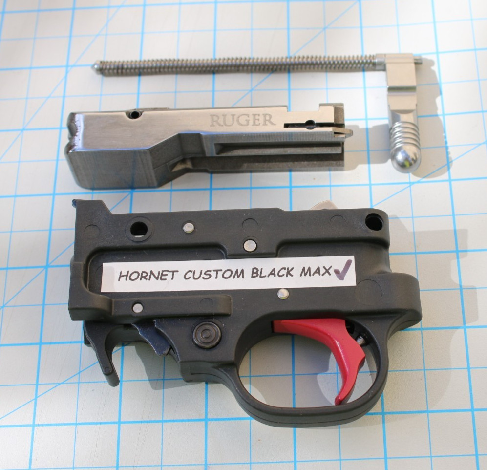 Ruger 10/22 Premium Trigger Assembly & Speed Bolt Assembly - Red Trigger