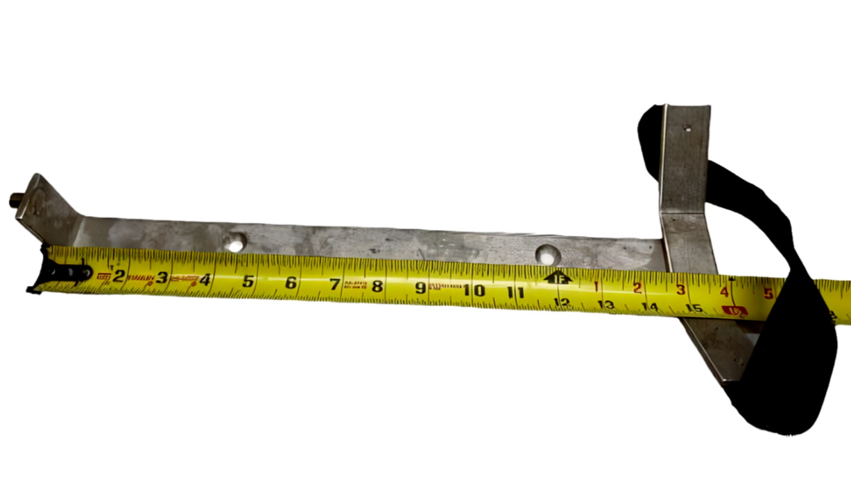 Universal Stainless Steel Wall Mount Fire Extinguisher Bracket Hanger, 16"