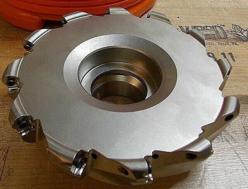 Hertel Indexable Copy Face Mill 6" Cutting Dia. 12 Cutter Inserts Model 600