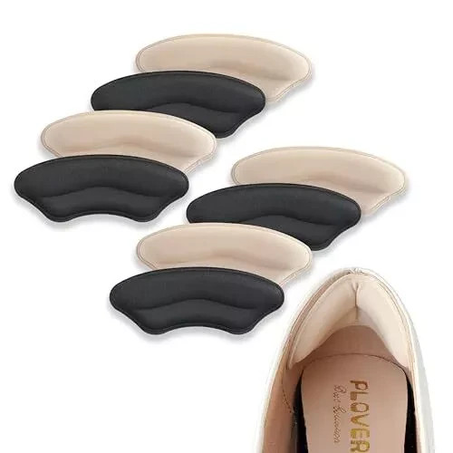 Heel Pads for Shoes, Soft and Flexible Heel Grips for Shoes Too Big, Shoe Heel