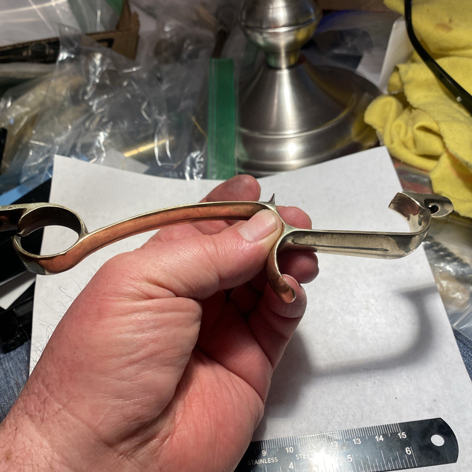 CVA Hawken Sidelock Muzzleloader Rifle Brass Double Trigger Guard With Screws(K)