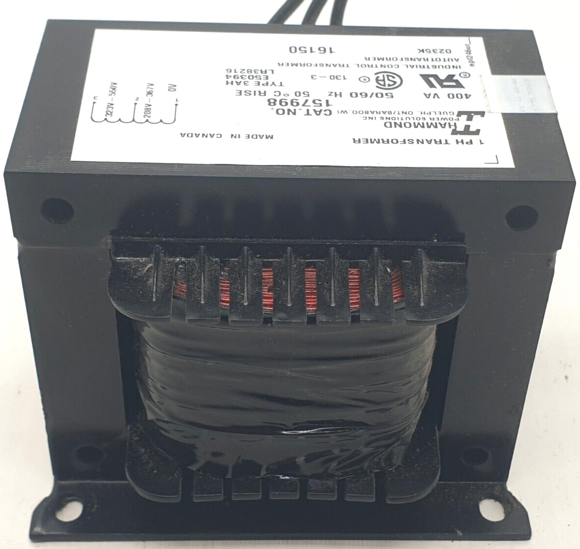 Hammond 157998 PH Transformer