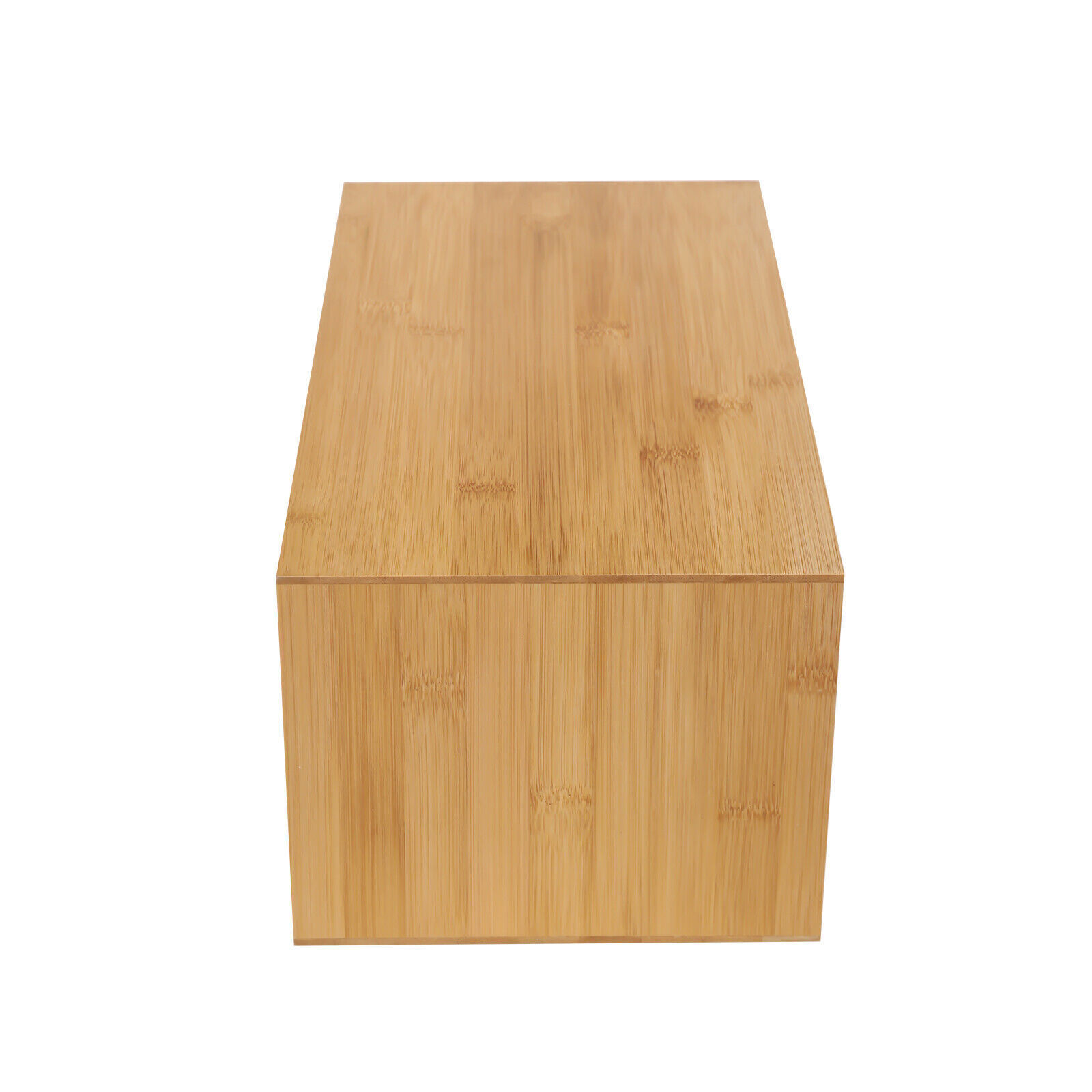 Office Desk Organizer Drawers Desktop Storage Bamboo Box Storage Recess Handle