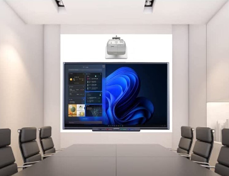 Classroom Smart board system 77"