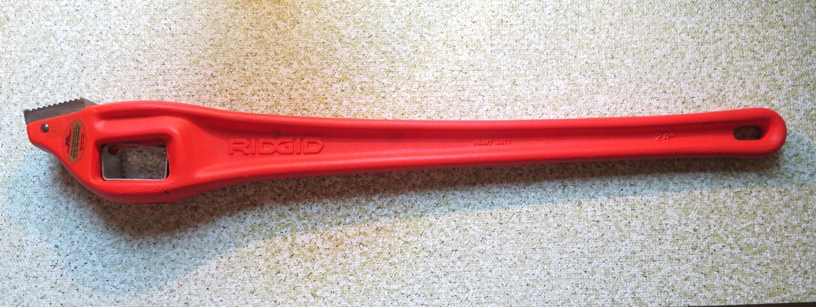 RIDGID # 92090 HD Offset Wrench Handle 24"