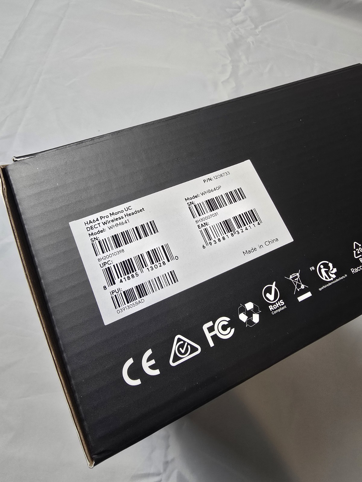 Yealink HA64 Pro Mono UC DECT Wireless Headset