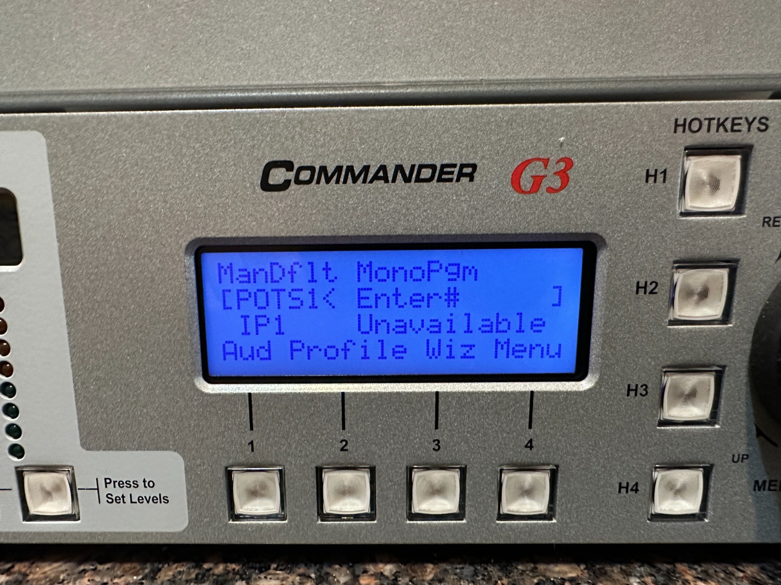 Tieline Commander G3 IP POTS Rack and Portable Broadcast Audio Codec.