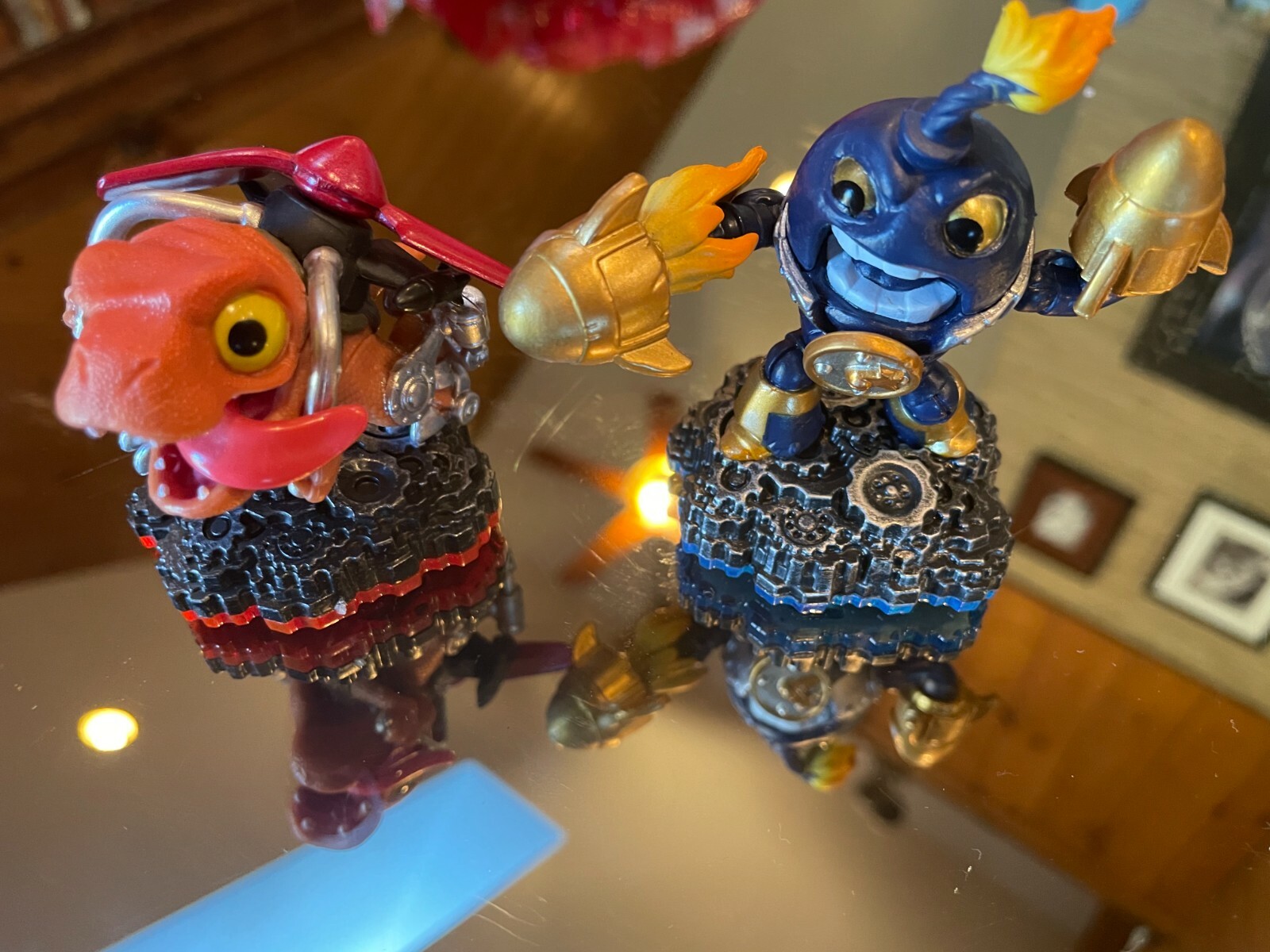 Skylanders LOT 2 Figures PS3 4 WiiU Xbox1-Imaginator Supercharger SWAP-CHOPPER