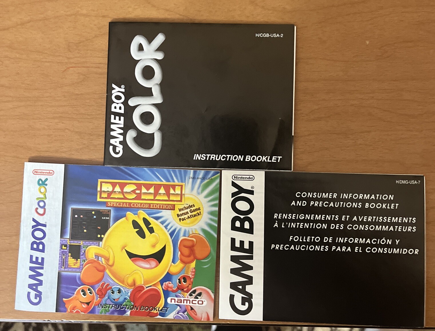 gameboy manual lot