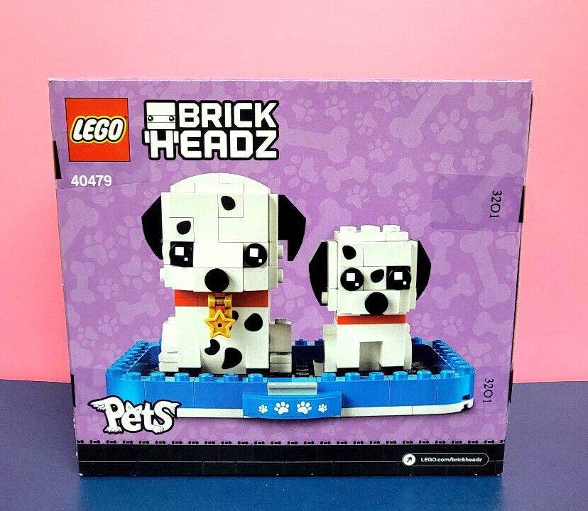 LEGO BRICKHEADZ: Look Like Disney 101 Dalmatian Cute Dogs (40479)