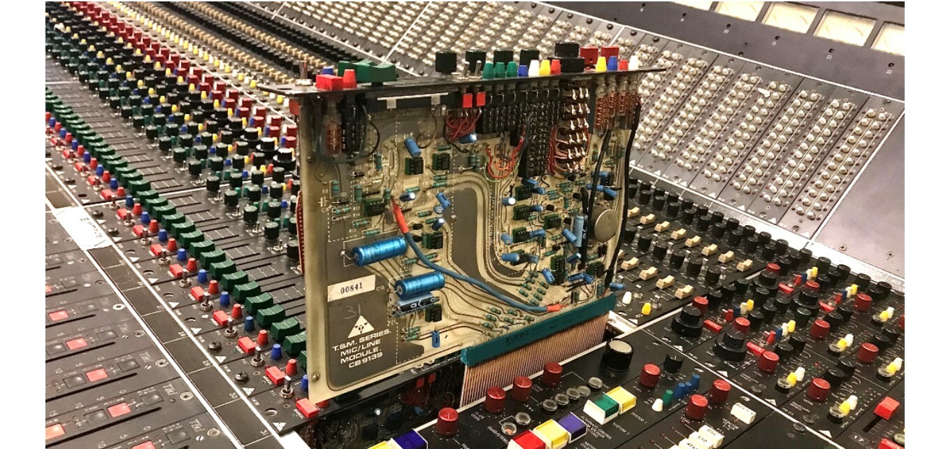 Trident TSM Recording Console Extender Board Riser KIT FORM