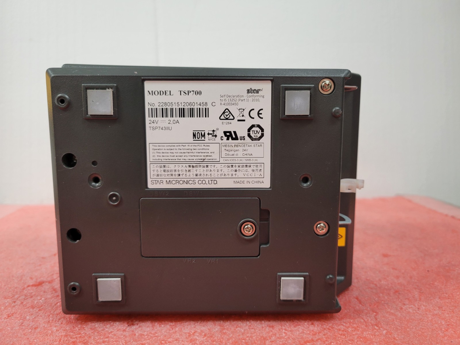 Star TSP700II Thermal Receipt printer *Tested Working* | C893