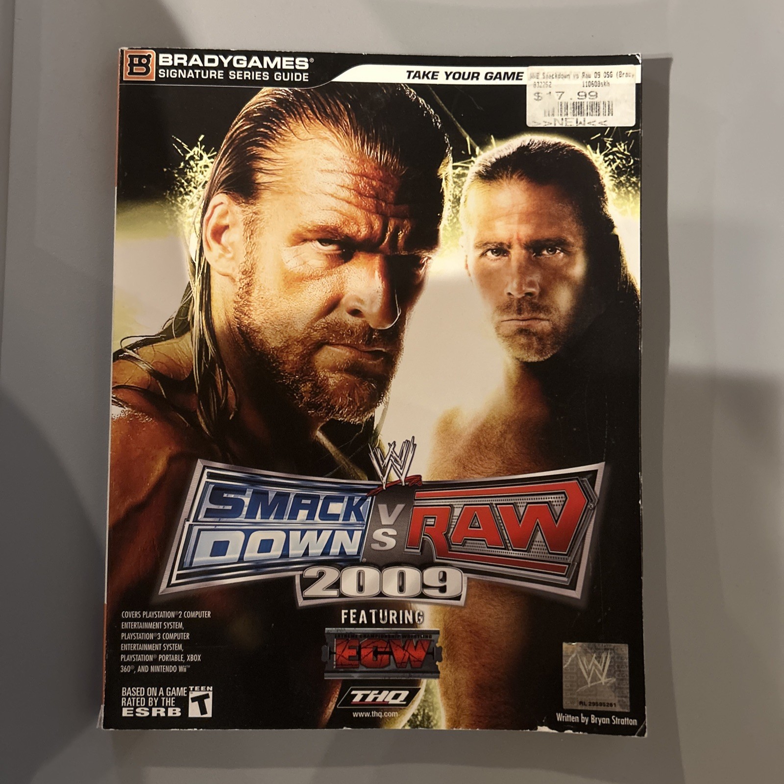 WWE SmackDown vs. Raw 2009 Brady Games Official Strategy Guide