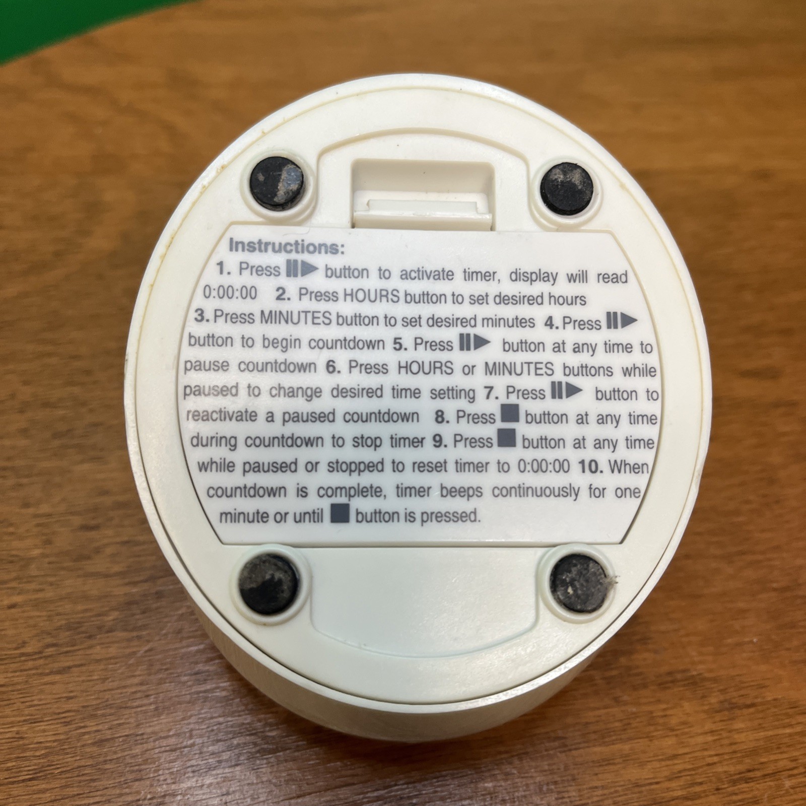KitchenAid Digital Timer White & Chrome tested works