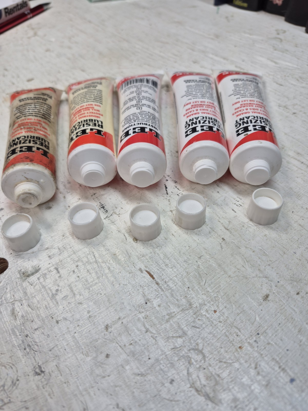 Lee Case Sizing Lube 4 New Unopened 1 Opened