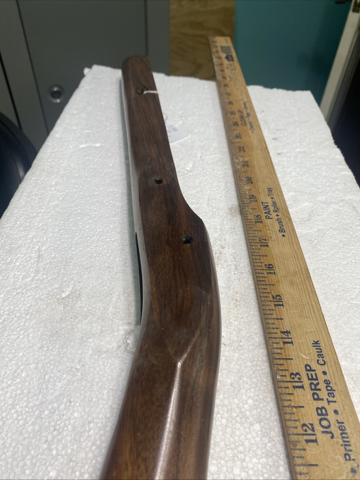 CVA Hawken Maple Muzzleloader Stock 1-0” Barrel Channel.