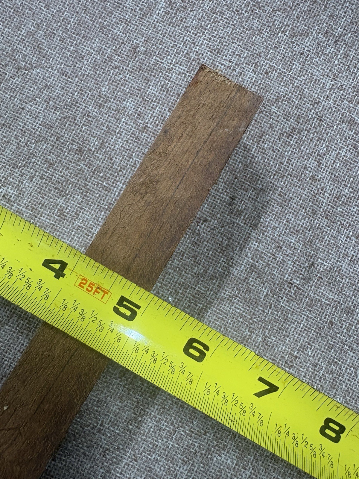Premium Brazilian Cherry (Jatoba) Knife Scale Blank 1 1/2”x 15/16”x6” Long