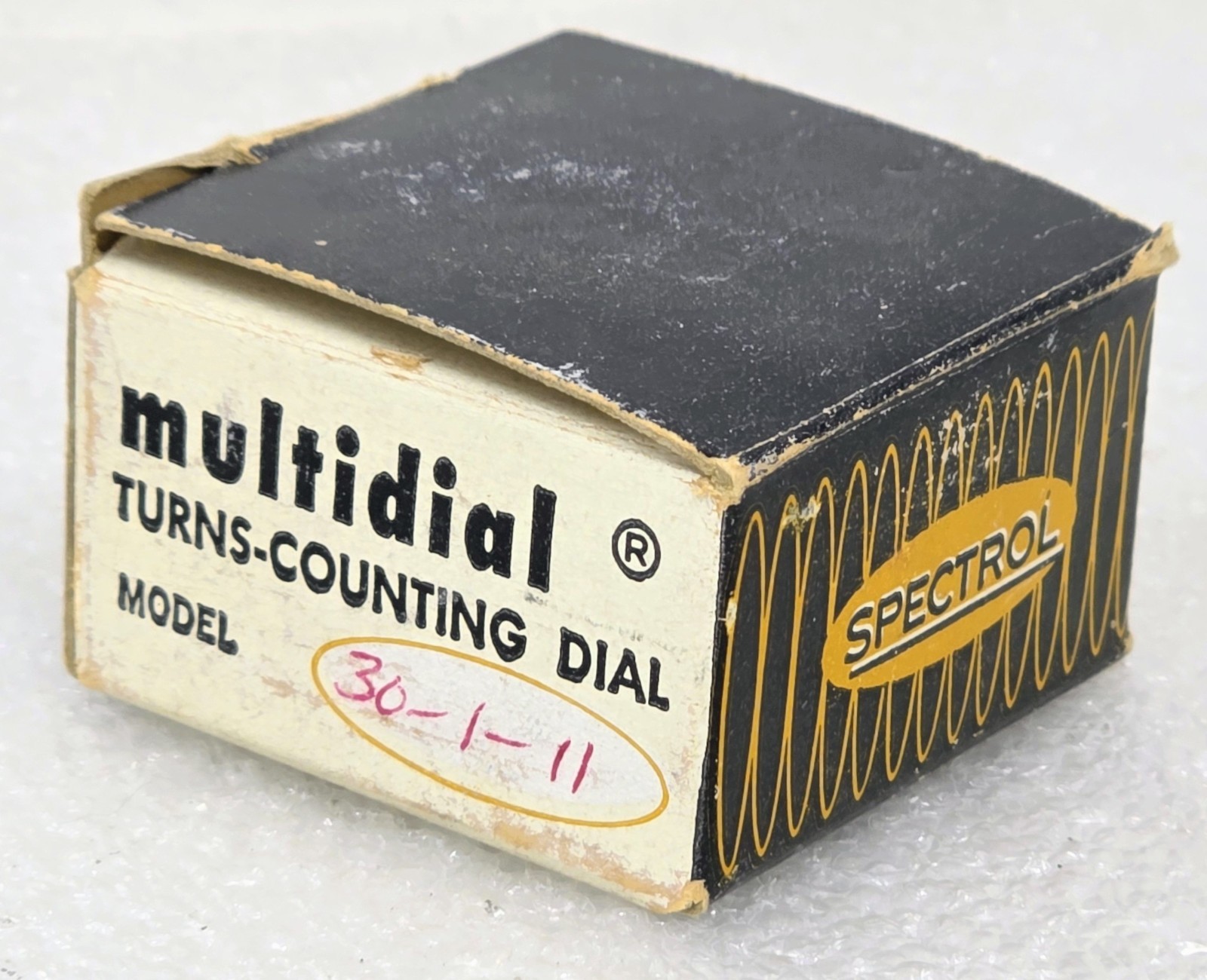 Vintage NOS Spectrol Model 30 Turn-Counting Dial