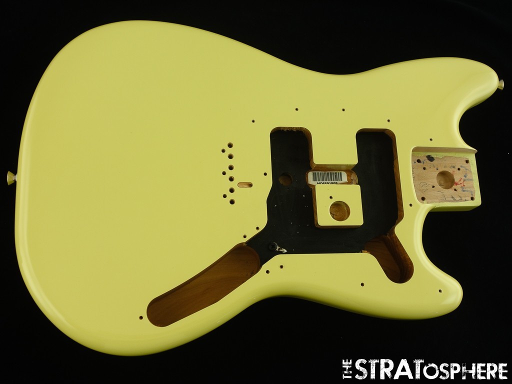 Fender Player II Mustang Series BODY, Guitar Parts Offset Hialeah Yellow