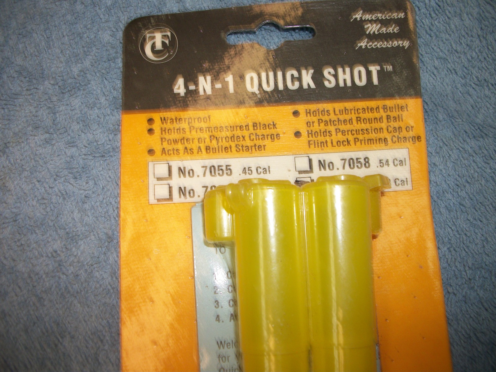 Thompson Center 4N1 Quick Shot T/C #7059 two pack for .58 caliber FREE SHIPPING