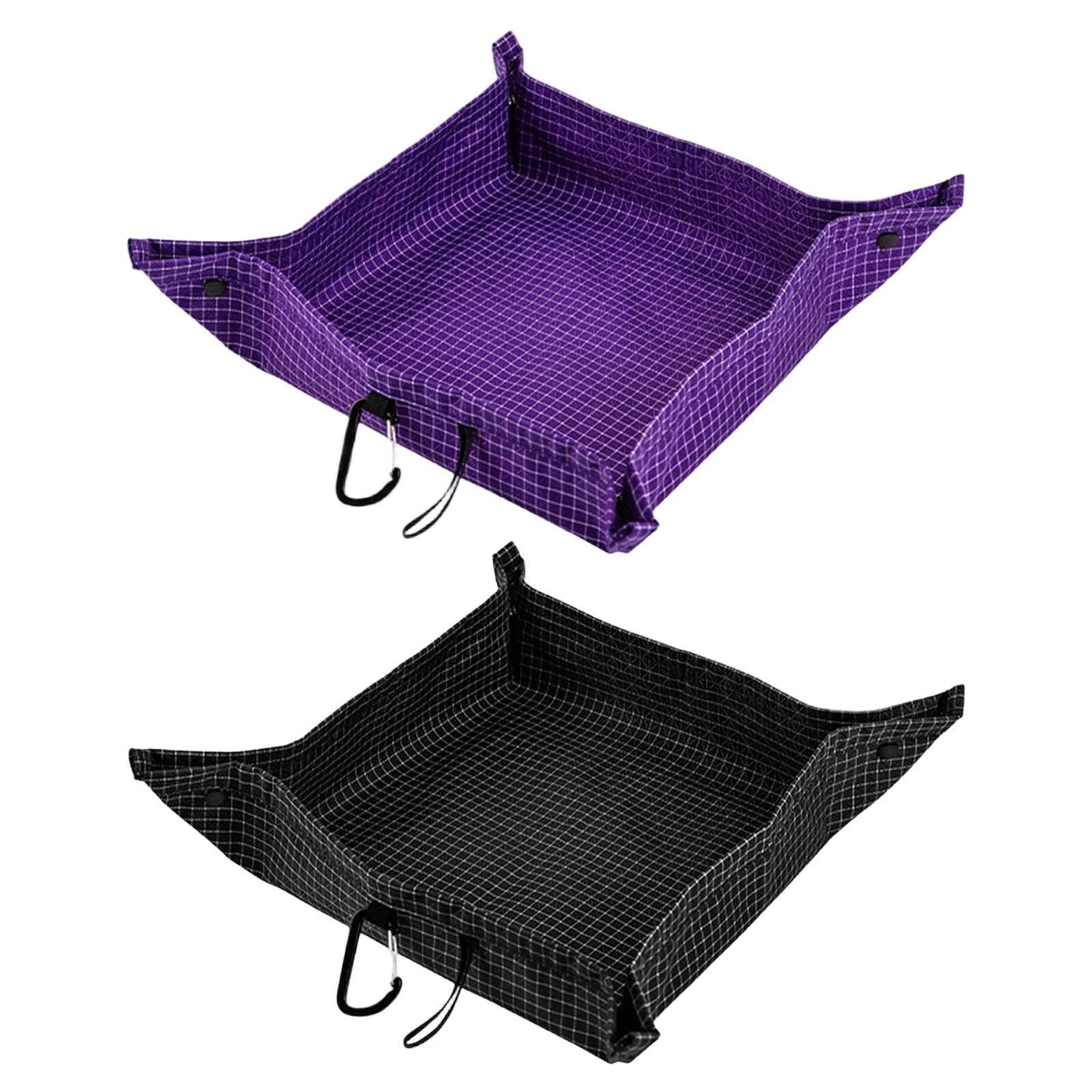 Camping Storage Tray Camp Gear Organizer for Cooking Small Tools Backpacking