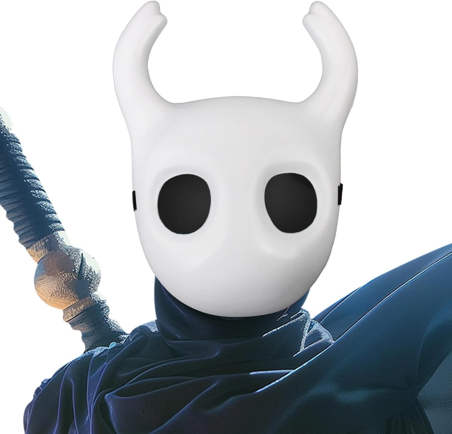 Knight Mask Cosplay Costume Accessories Funny Halloween Game Character Small