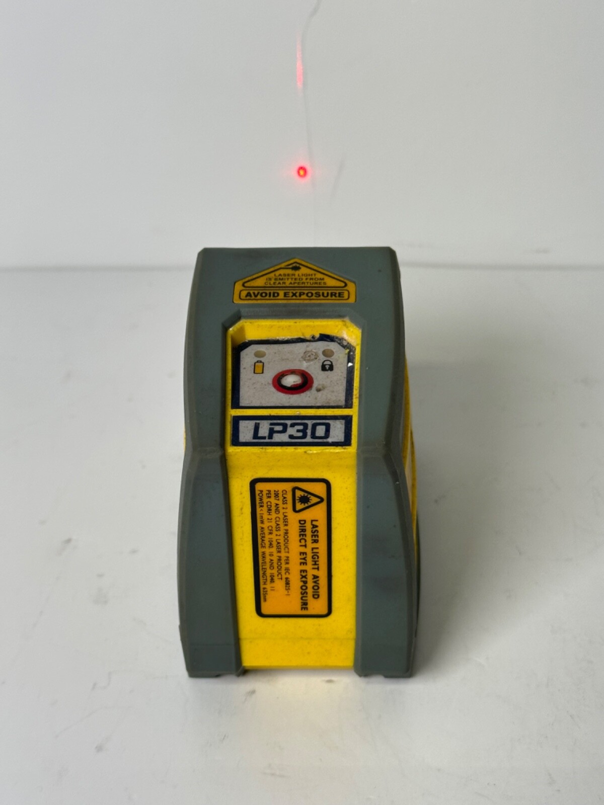 LP30 Spectra Precision Red 3-Beam Laser pointer (please read)