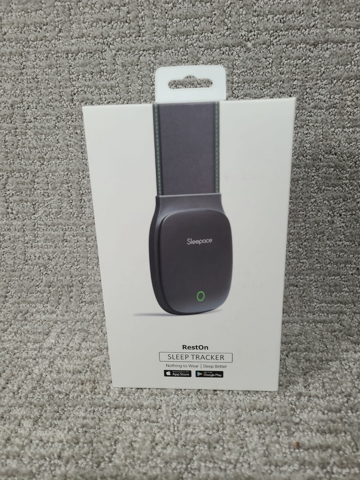 RestOn Sleepace Smart Heart/Respiratory Rate Monitor Sleep Tracker NEW Open Box