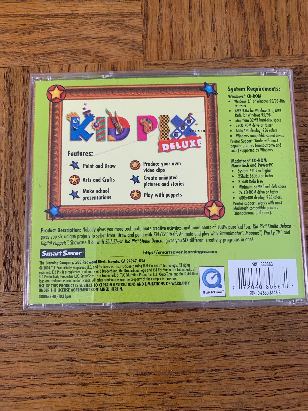 Kid Pix Deluxe Computer Software
