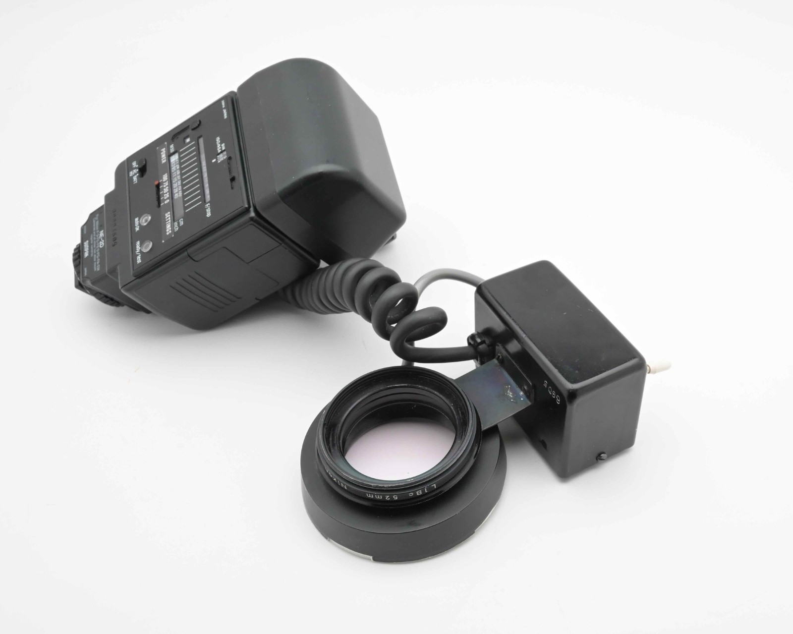 Lester Dine Auto Exposure Macro Ring Light Flash for Nikon 52mm Lens (#20291)