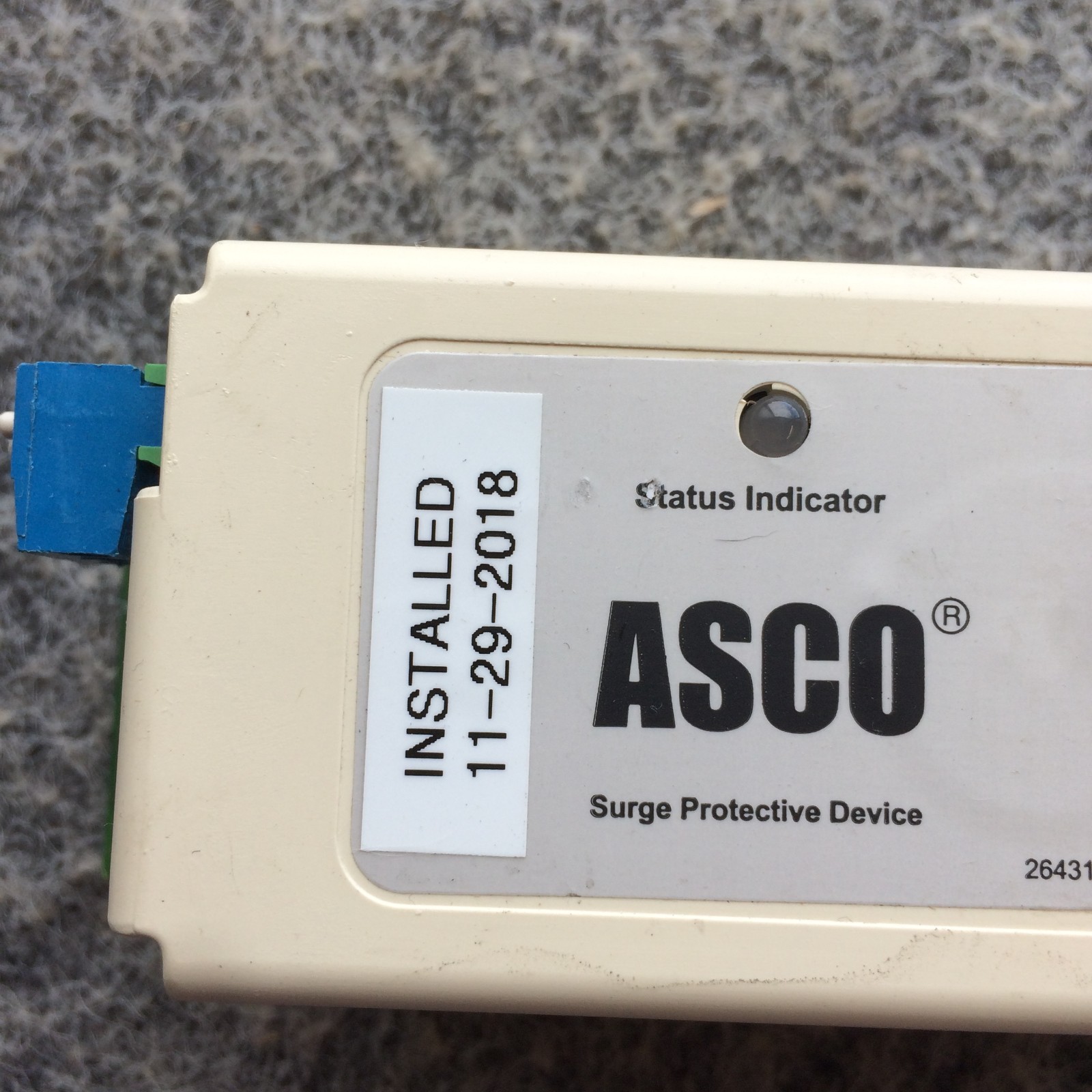 ASCO - NORTHERN-TECH STATUS INDICATOR 4S120V20
