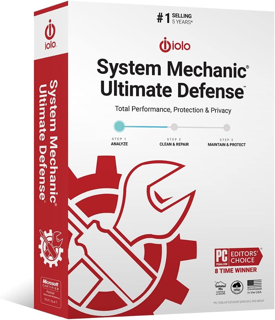 iolo System Mechanic Antivirus Software