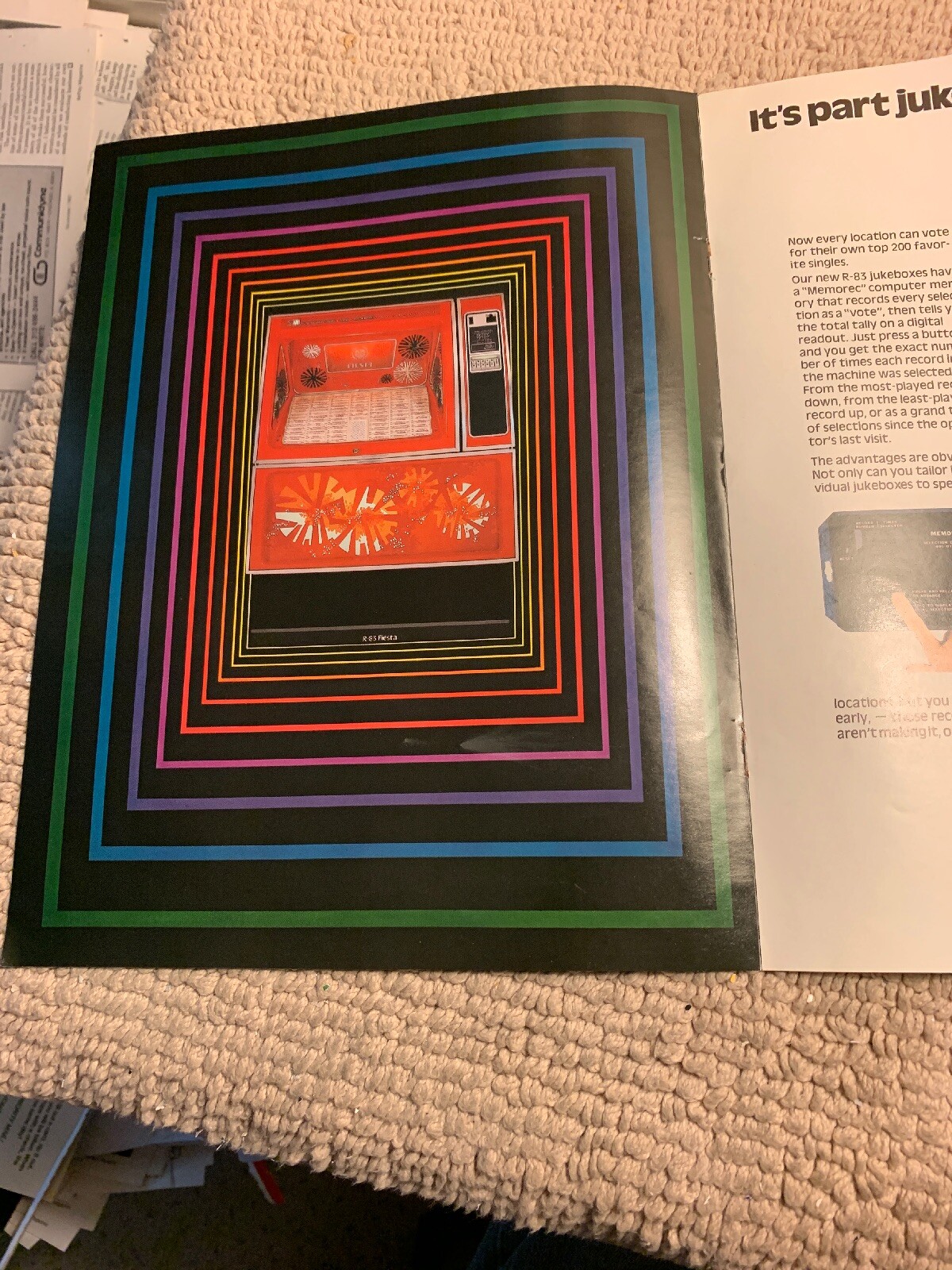 11-8 1/4” Rowe R-83 Jukebox FLYER
