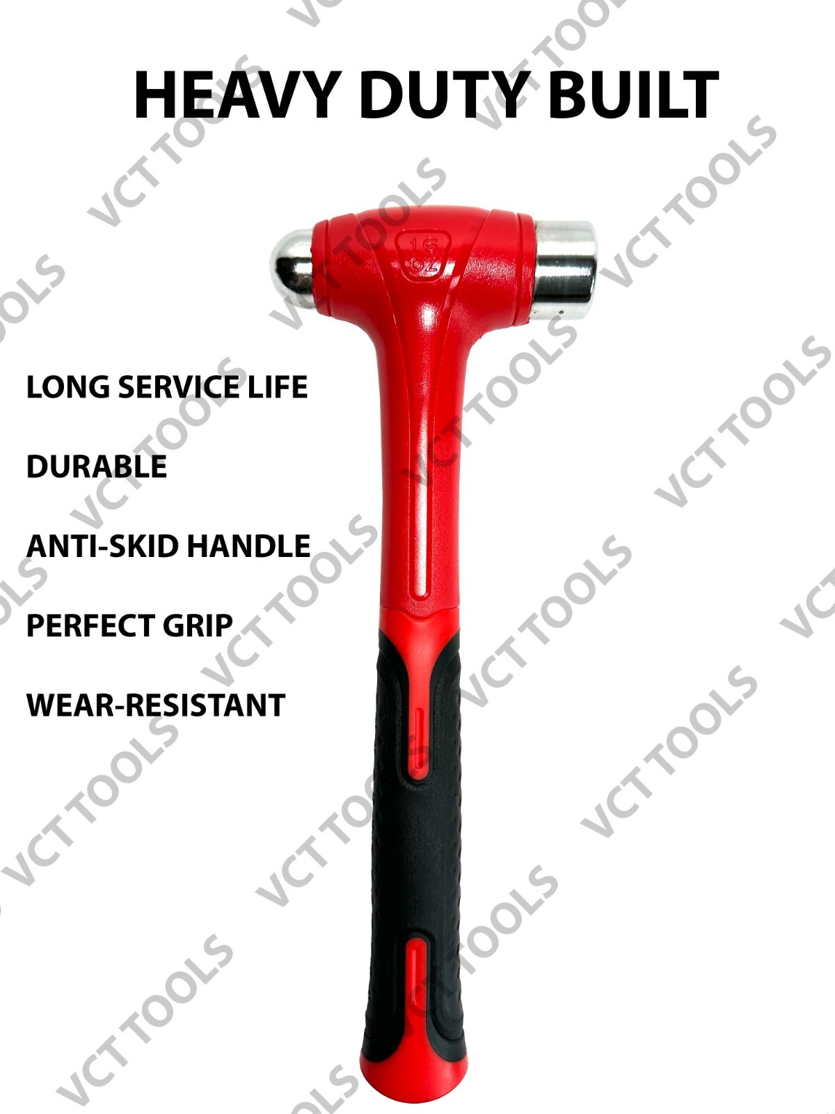 2Pc Dead Blow Hammer Set, Spark Rebound Resistant Non-Spark Double Face