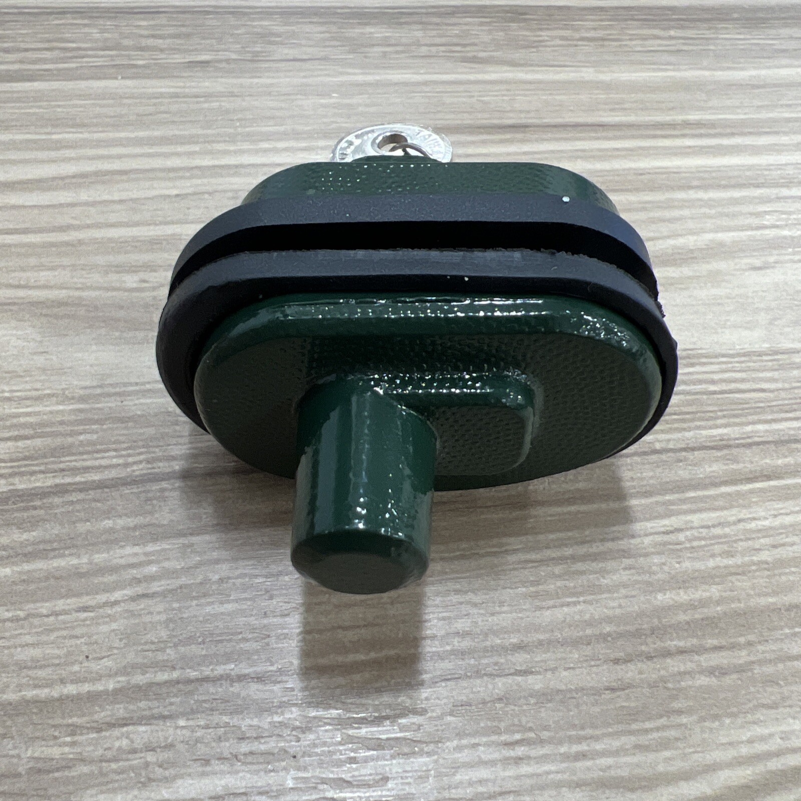 Noble Guard Green Gun Lock + 2 Keys Dark Green EUC