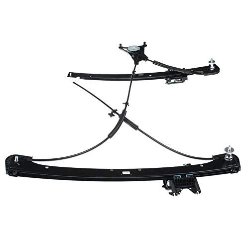Front Left Electric Power Window Regulator Without Motor Compatible with Audi