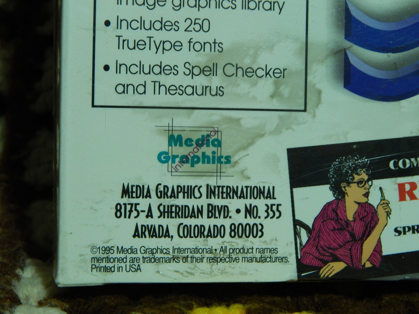 '90s Computer Software (LOT of 4) Microsoft Greetings Workshop + Color Clipart +