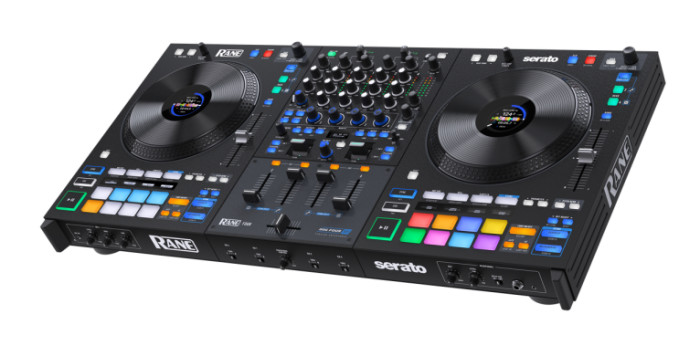 Rane FOUR | 4‑Deck Stems DJ Controller | Performance Pads & OLED Display