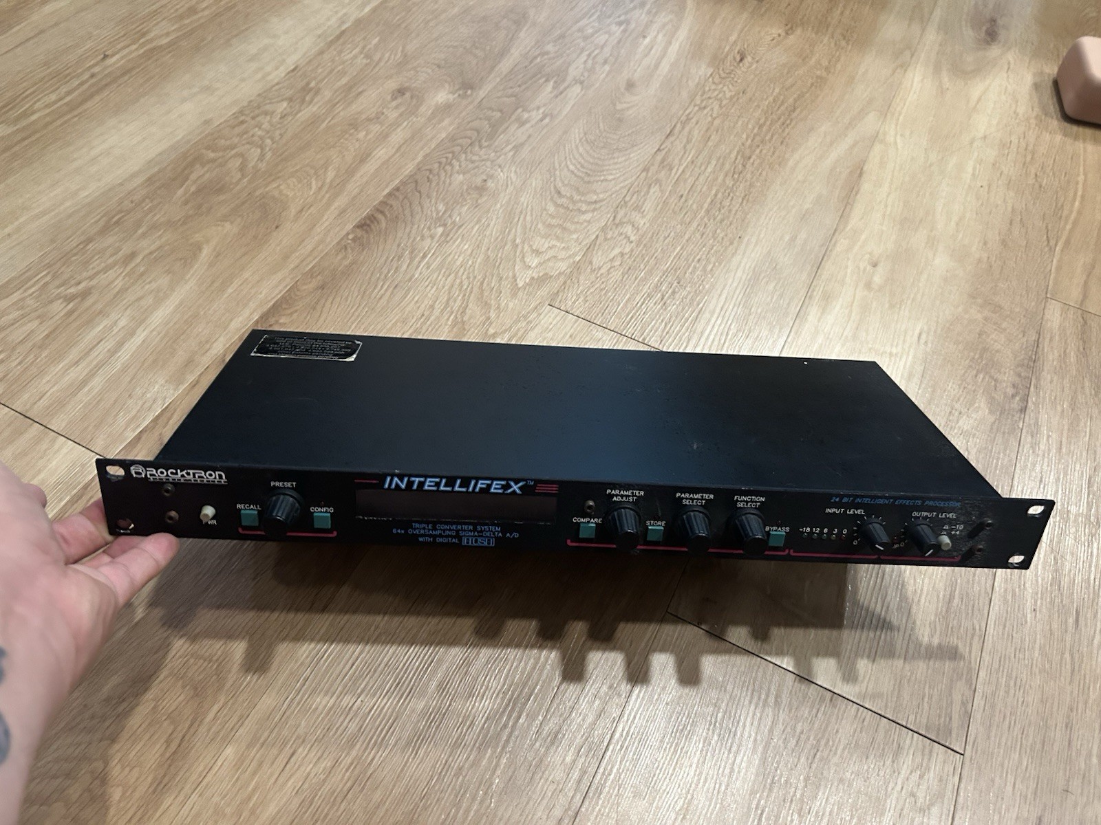 Rocktron Intelliflex 24-Bit Intelligent Effects Processor Triple Converter