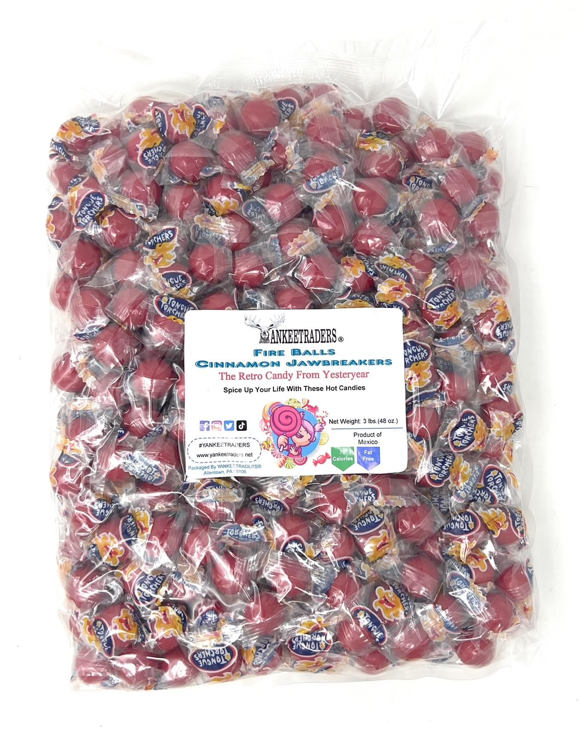 ® Fire Balls Cinnamon Jawbreakers 44 Ounce