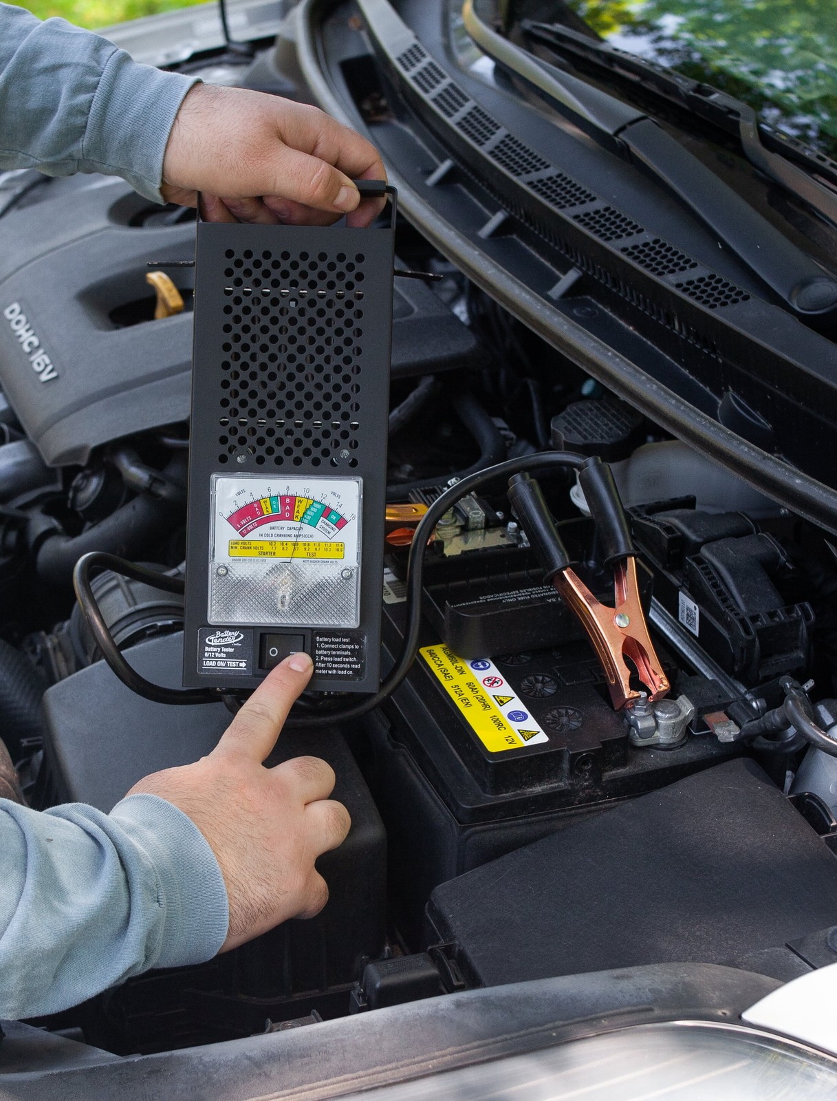Battery Load Tester Battery Charger 12V at 100 Amp or 6V at 50 Amp Car Truck RVs