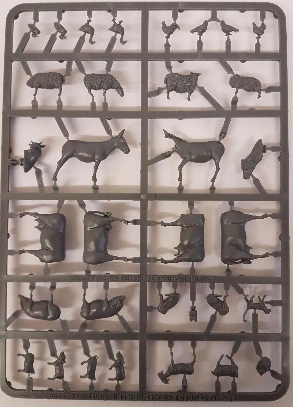 The Tabletop Workshop - Farm Animal Kit - 28mm for Historical/Fantasy War Games