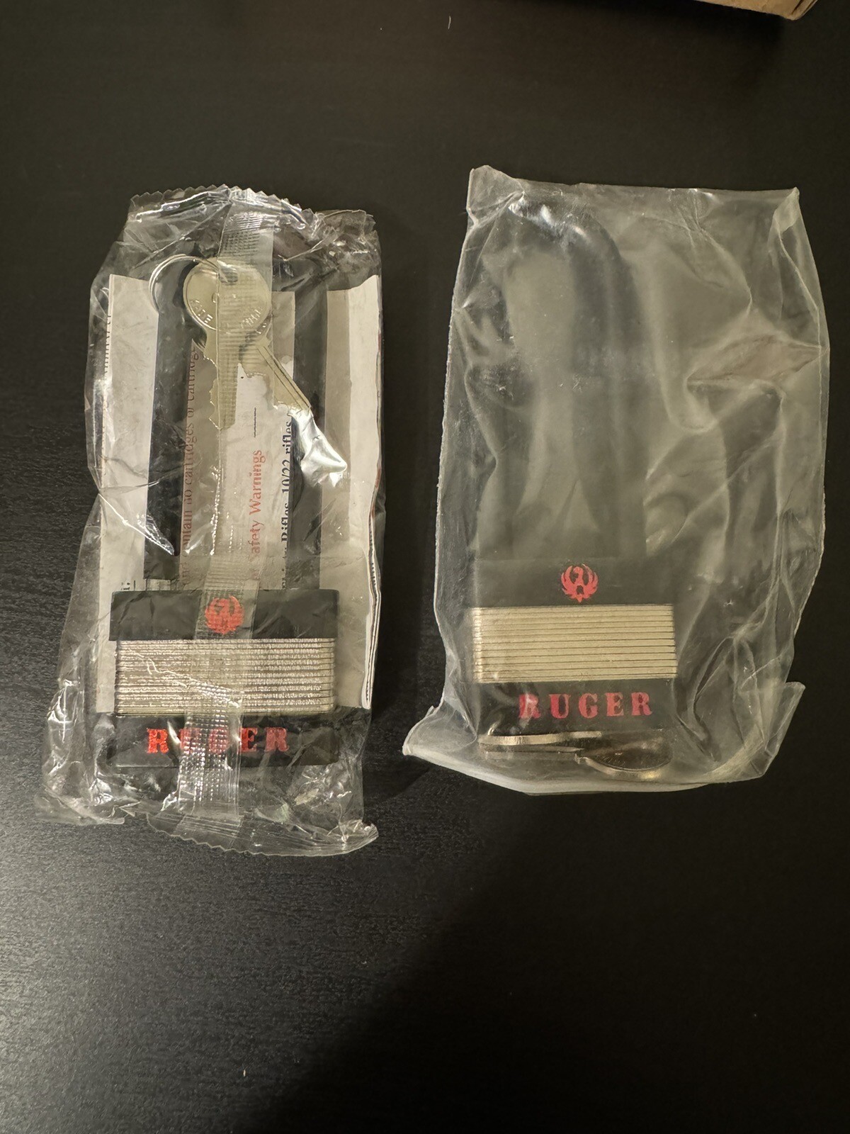 Ruger Padlock Style Gunlock PM202, PM104 Brand New Gun Locks 2x