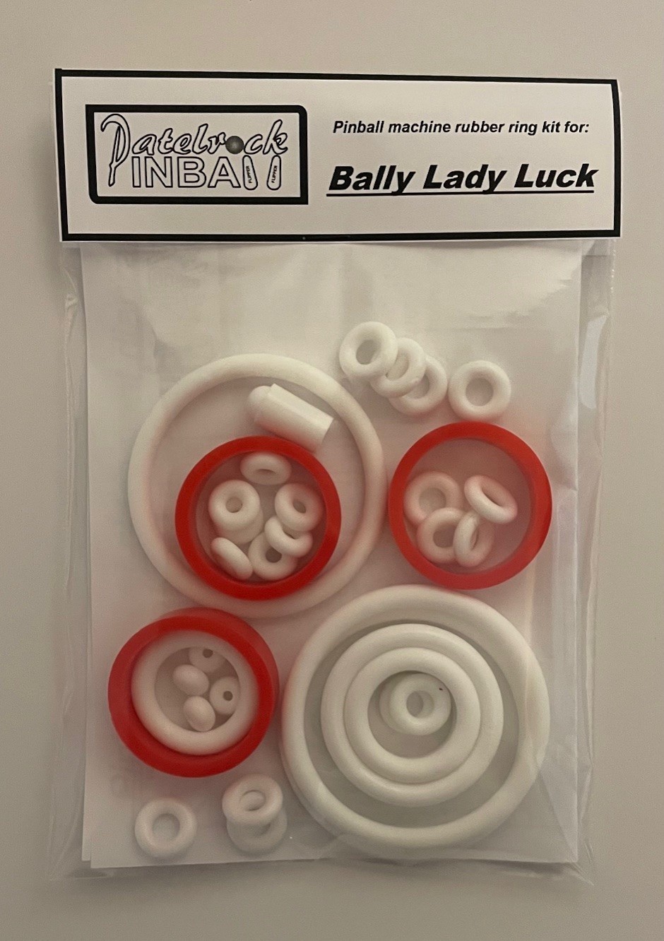 Bally Midway Lady Luck Pinball Machine Rubber Ring Kit **Customize Your Kit**